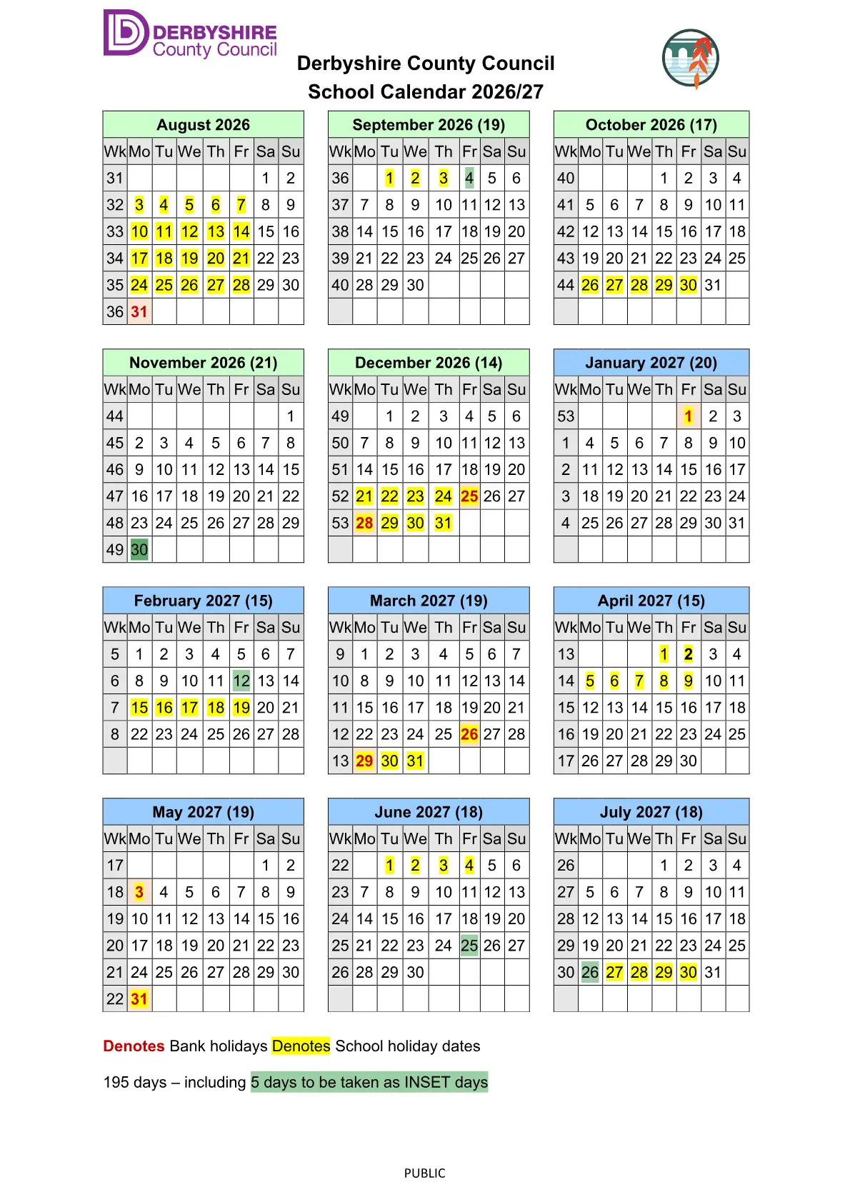 Hilton Spencer Academy term dates